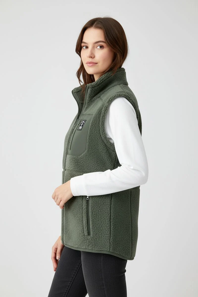 LPO Damen Teddy-Fleeceweste Bianca