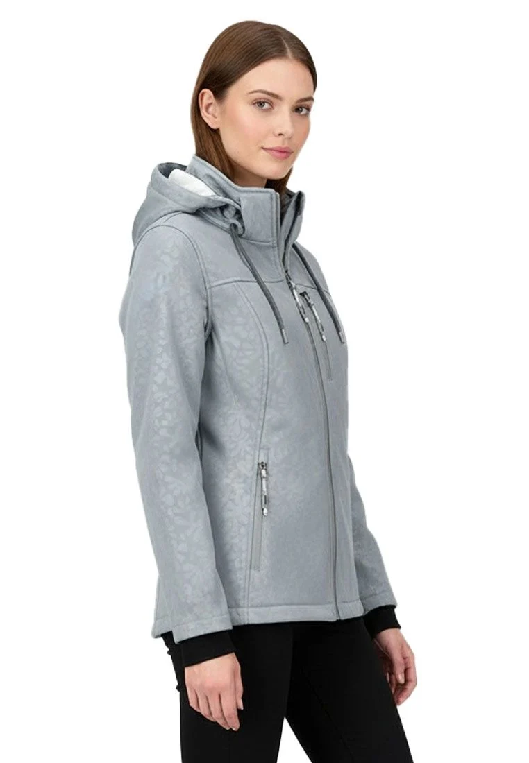 LPO Damen Softshelljacke mit Allover-Prägemuster Janice