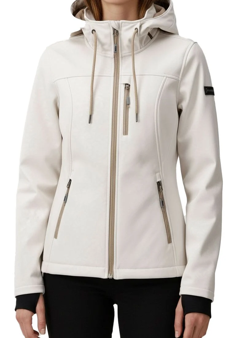 LPO Damen Softshelljacke mit Allover-Prägemuster Janice