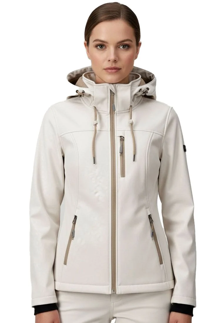 LPO Damen Softshelljacke mit Allover-Prägemuster Janice