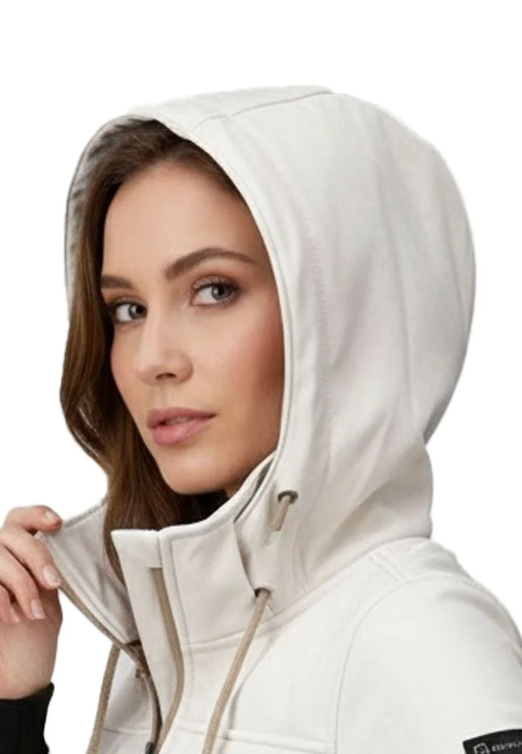 LPO Damen Softshelljacke mit Allover-Prägemuster Janice