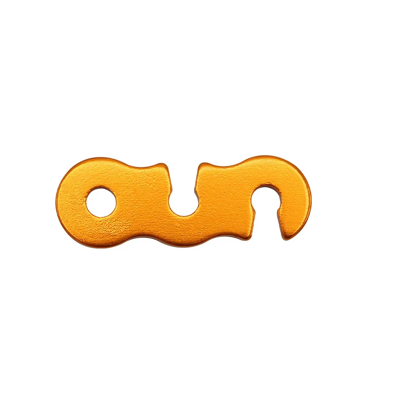 S-shaped Guyline Adjuster For Camping - 10 Pcs
