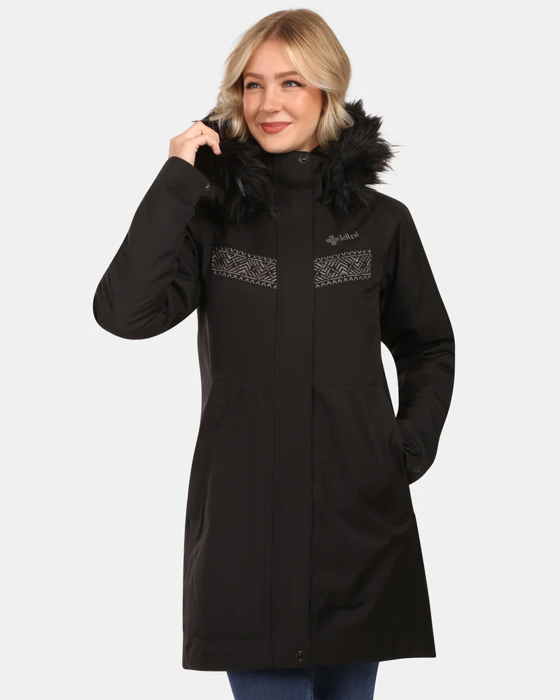 Wintermantel für Damen Kilpi PERU-W