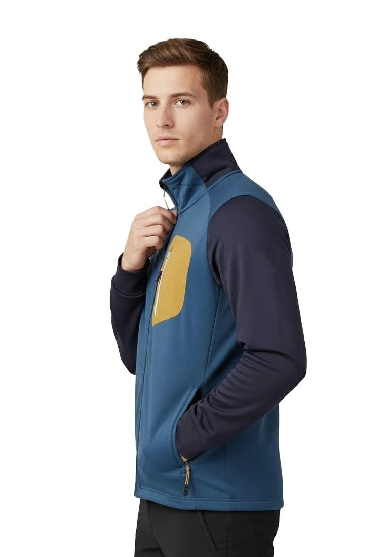 GTS Herren Waffelfleecejacke – MAN JACKET WAFFLE