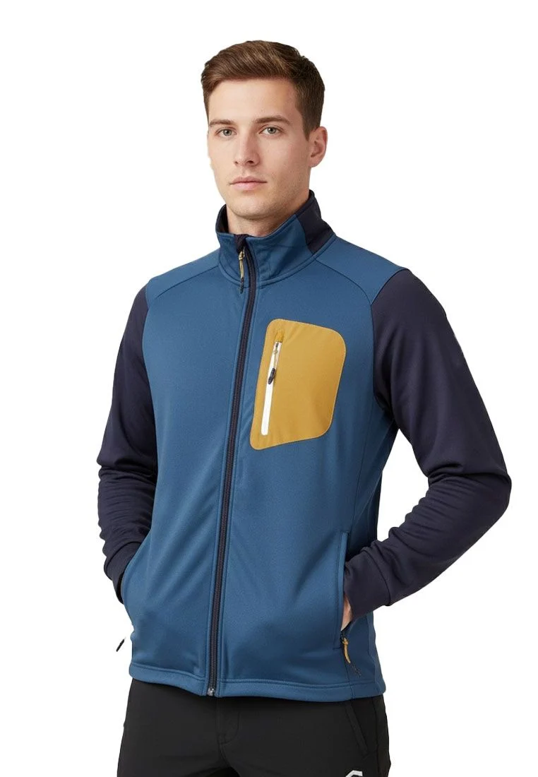 GTS Herren Waffelfleecejacke – MAN JACKET WAFFLE