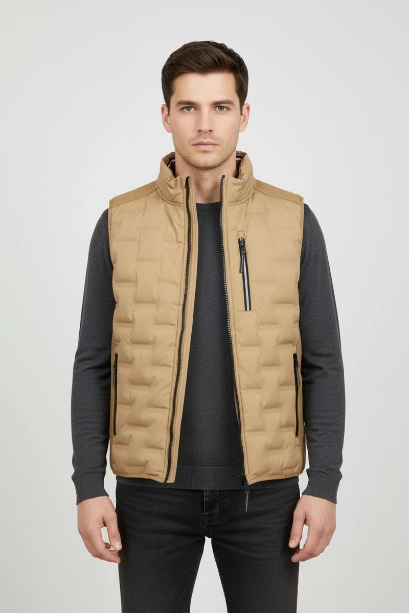 Ray Fashion Herren Steppweste