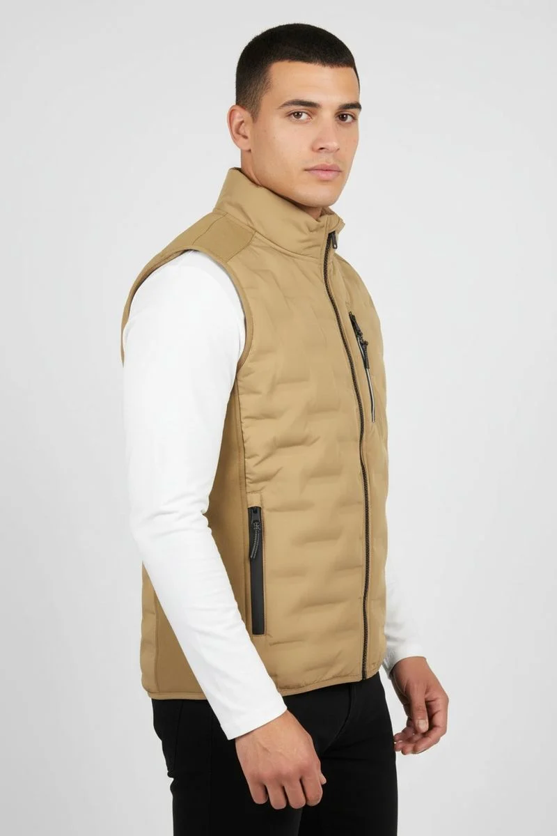 Ray Fashion Herren Steppweste