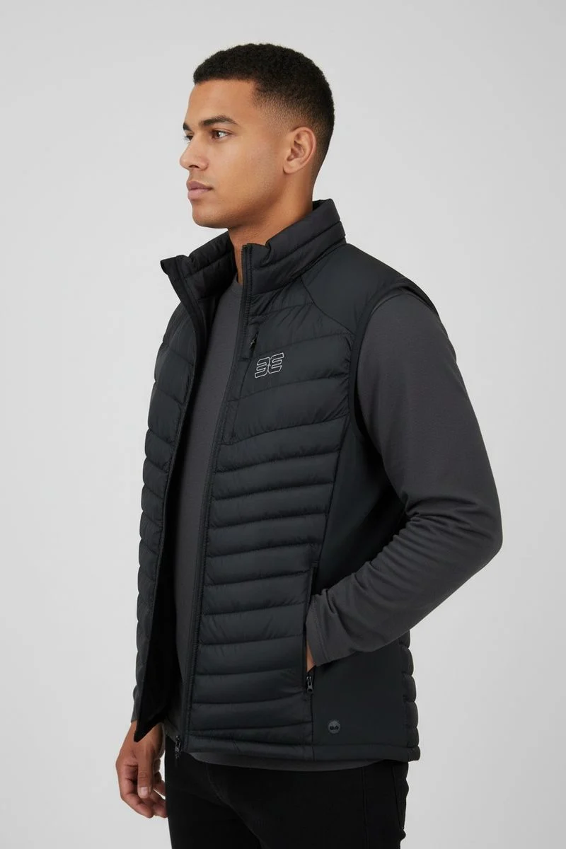 Maul Sport Herren Steppweste Brunnenkopf (black)