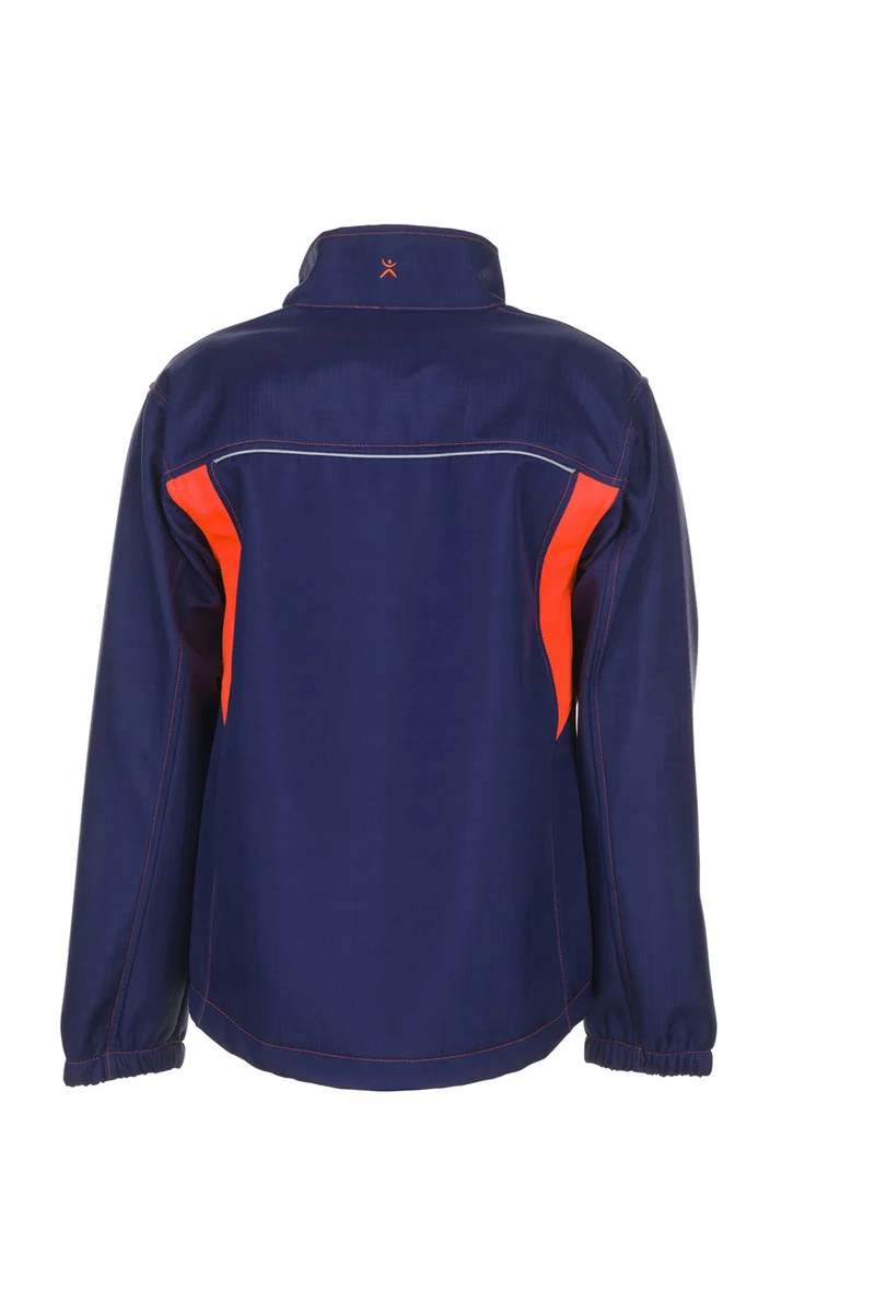 Planam Softshelljacke Basalt Neon