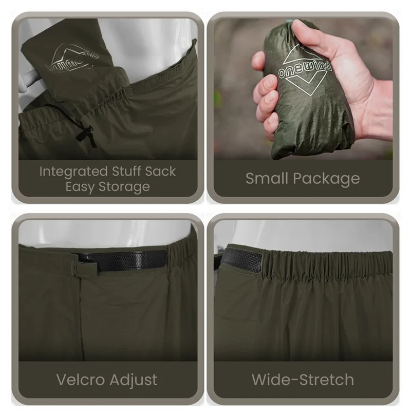 Lightweight Nylon Rain Skirt