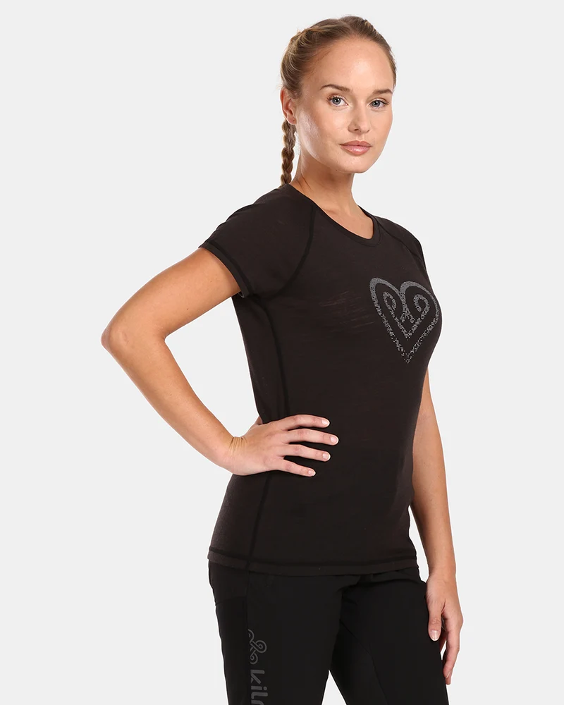 Damen-T-Shirt aus Merinowolle Kilpi ZARJA-W