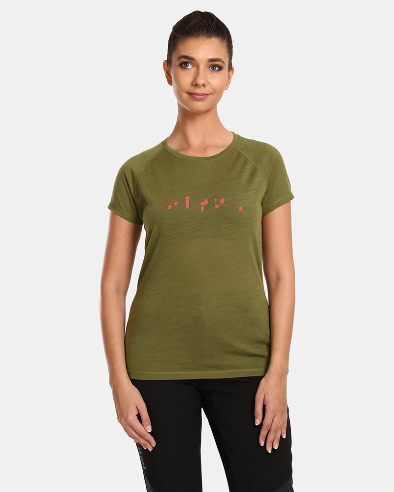 Damen-T-Shirt aus Merinowolle Kilpi ZARJA-W