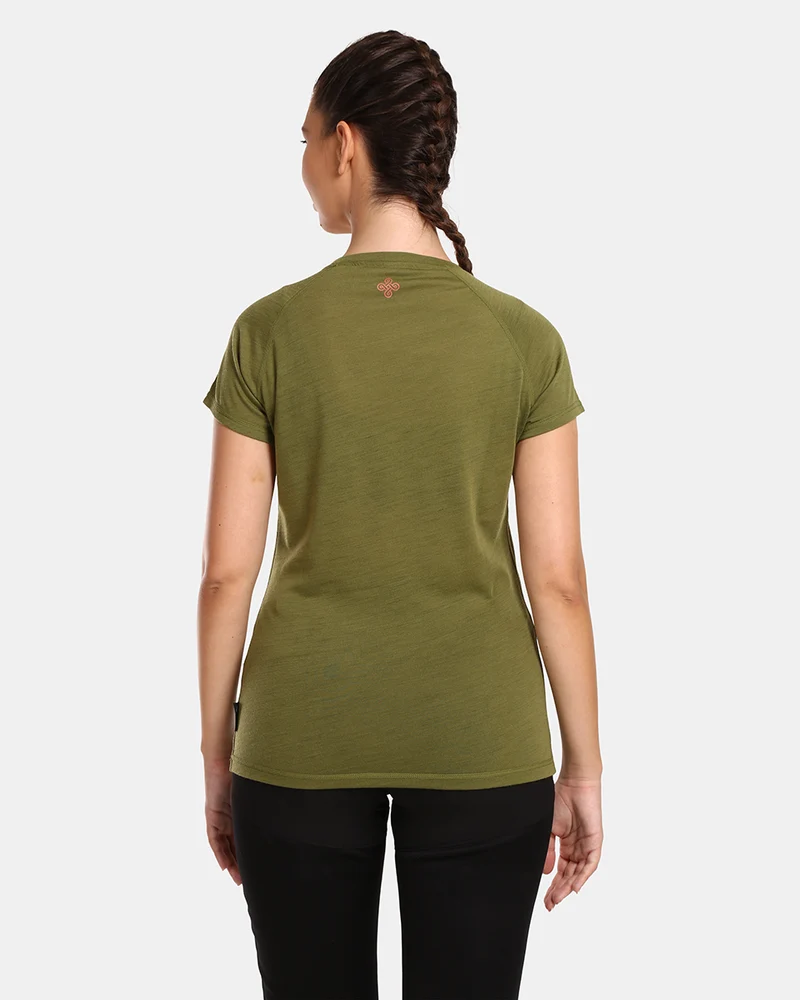 Damen-T-Shirt aus Merinowolle Kilpi ZARJA-W