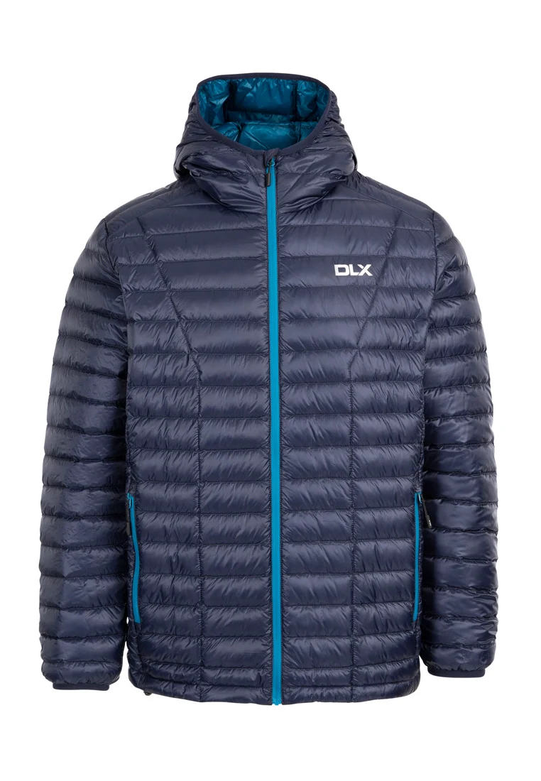 DLX Herren Ultraleicht Daunenjacke mit Kapuze