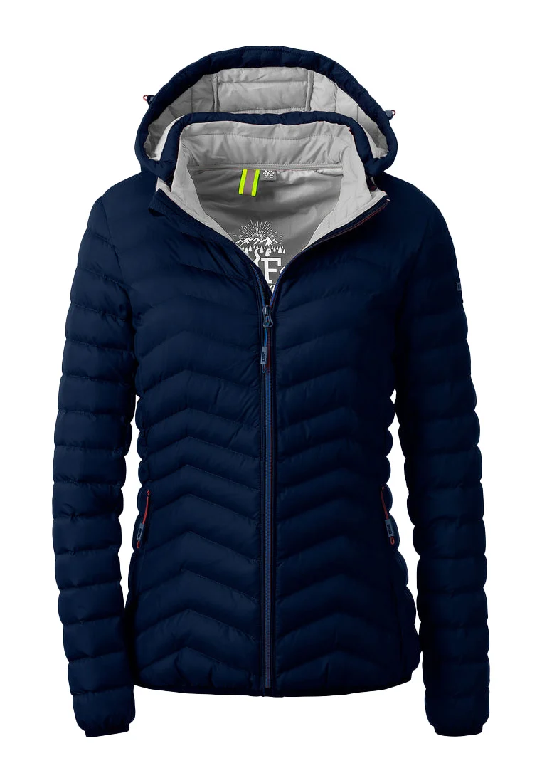 LPO Damen Steppjacke wattiert mit Kapuze Serafine