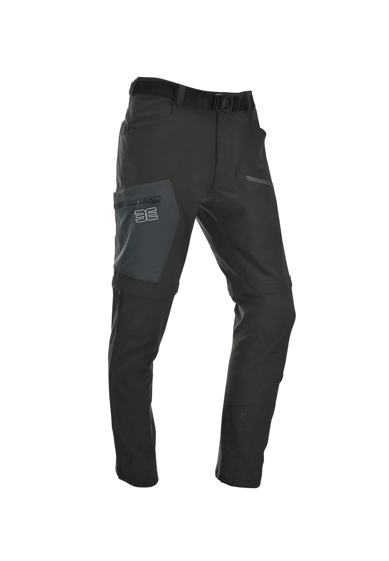 MauL Sport Herren Trekkinghose Eiger XT-elastic T-Zipp off Hose black (2024)