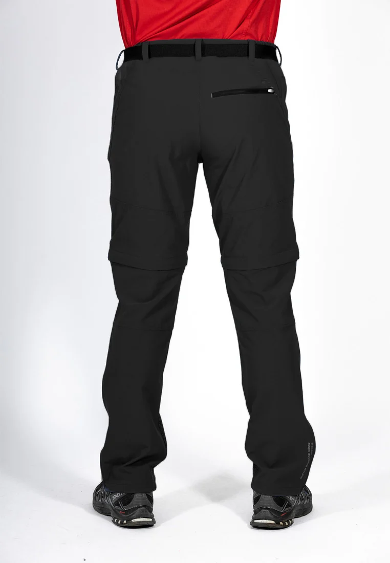 MauL Sport Herren Trekkinghose Eiger XT-elastic T-Zipp off Hose black (2024)
