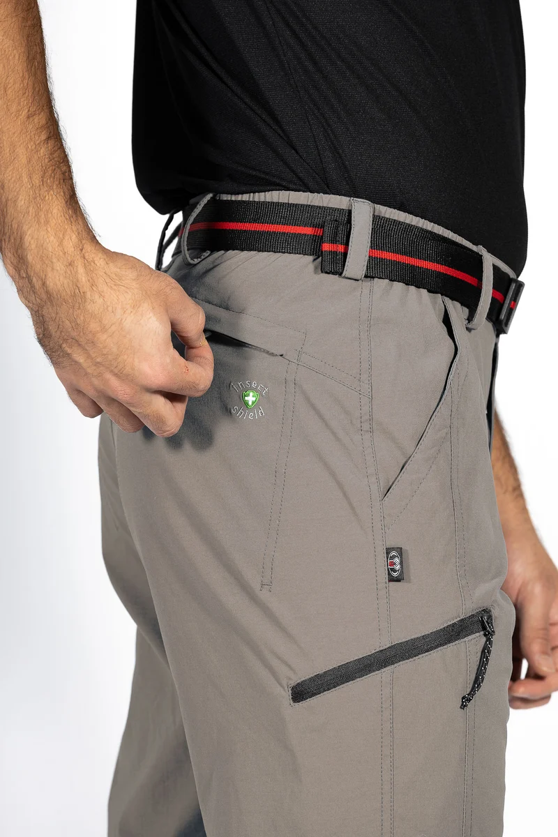 Maul Sport Herren Outdoor-/Krempelhose Greenstone 4760600 (dunkelbeige)