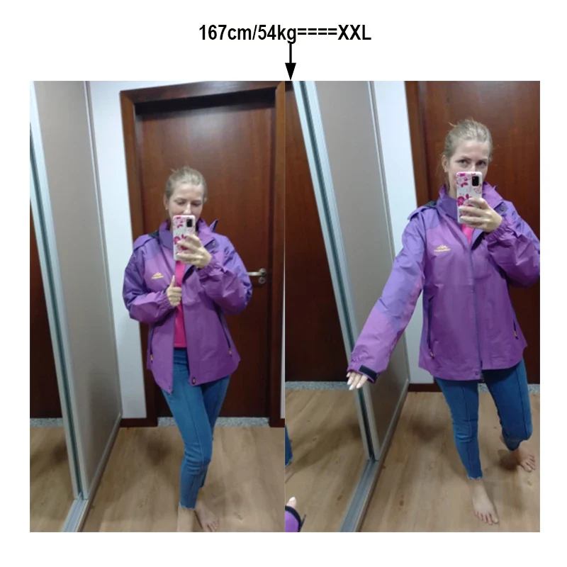 Damen Regenjacke, wasserdicht & leicht