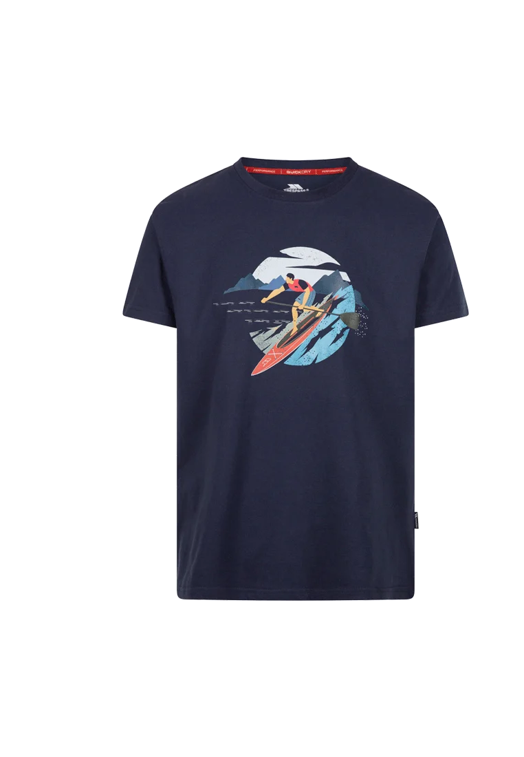 Trespass Herren Kurarm T-Shirt Wastwater