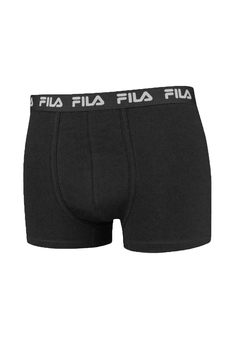 Fila Herren Boxershort 2er Pack schwarz/ schwarz