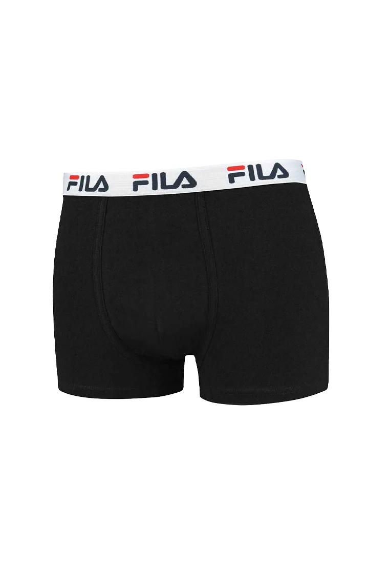 Fila Herren Boxershort 2er Pack schwarz/ weiß