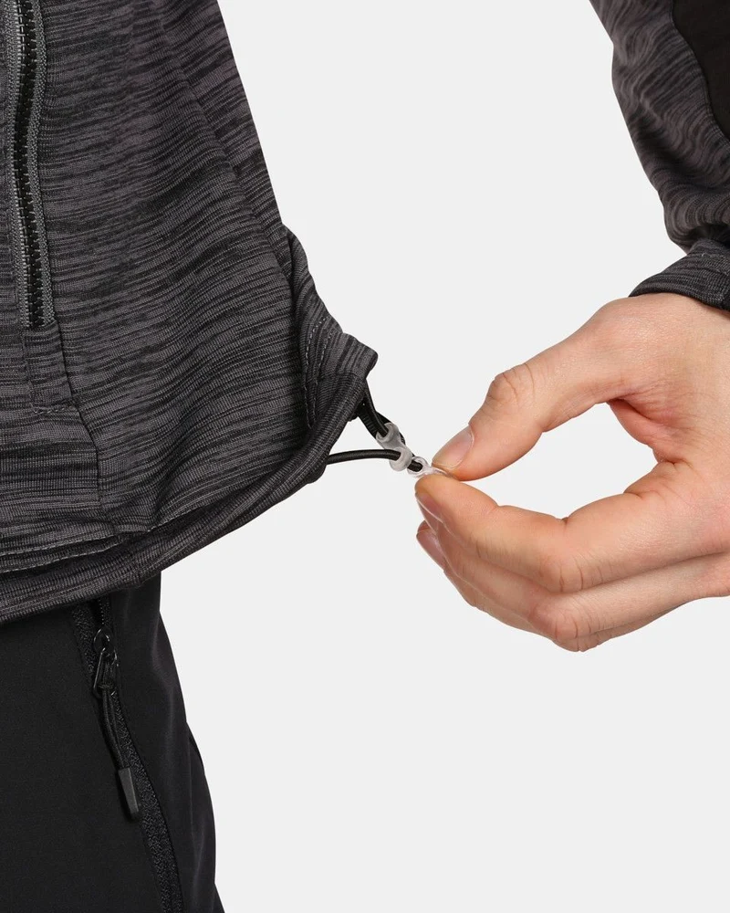 Kilpi Herren Fleecejacke Sevelen mit Kapuze