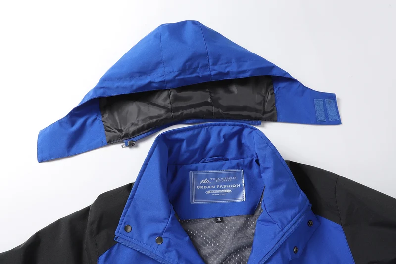 Herren Regenjacke, wasserdicht & winddicht – große Größen
