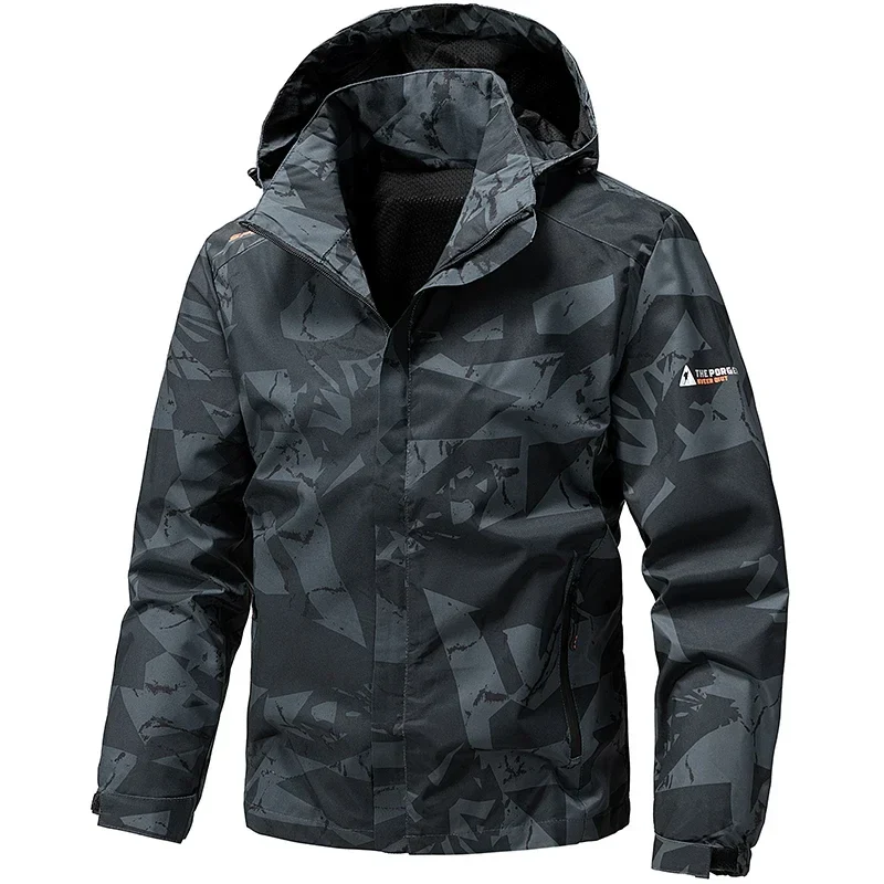 Herren Regenjacke, wasserdicht & leicht