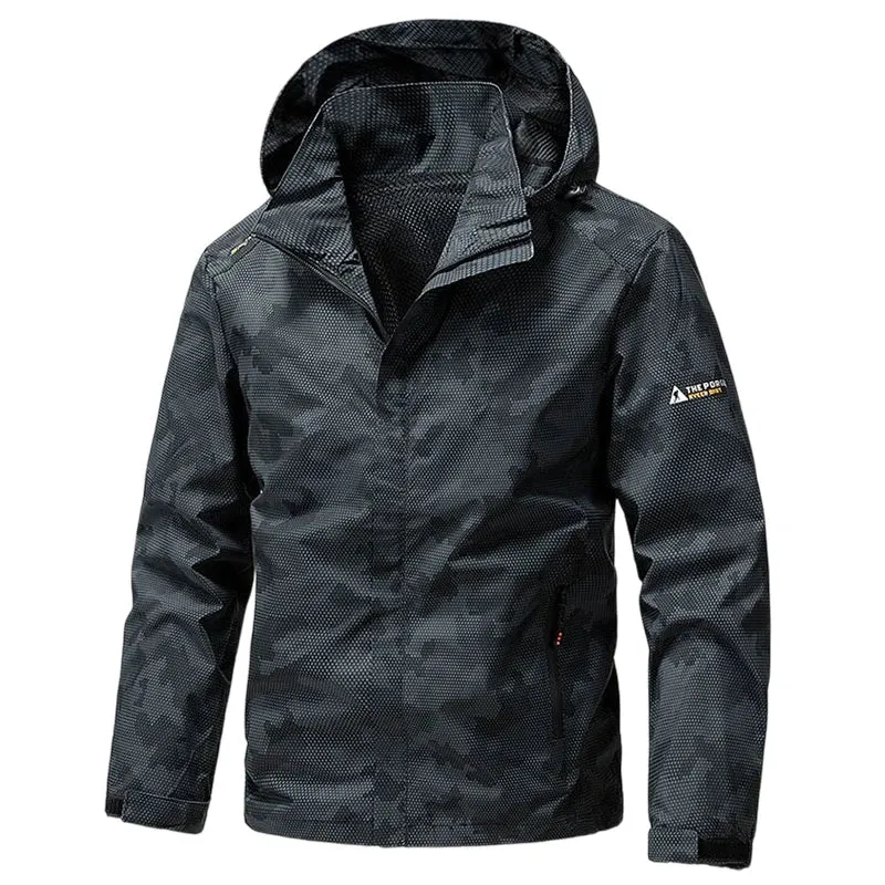 Herren Regenjacke, wasserdicht & leicht