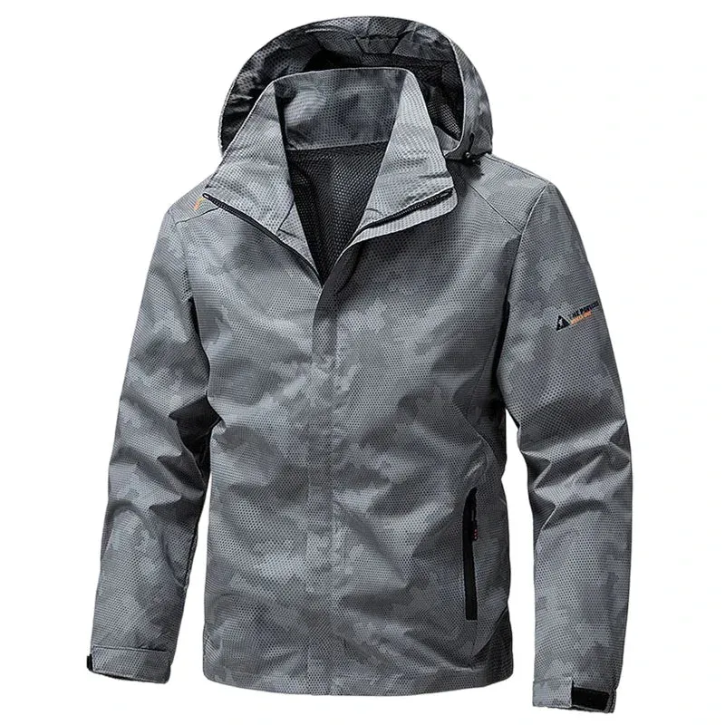 Herren Regenjacke, wasserdicht & leicht