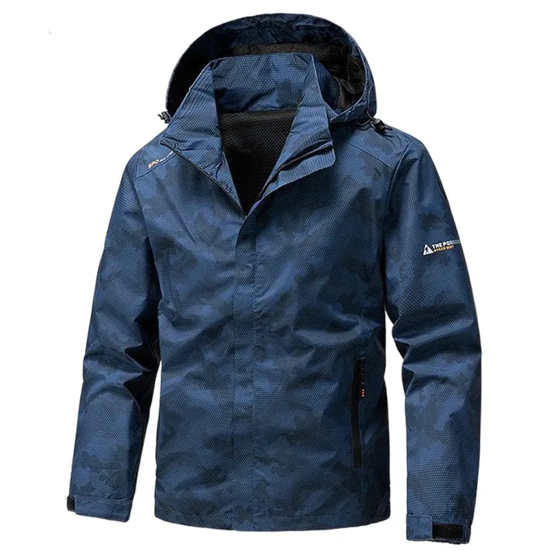 Herren Regenjacke, wasserdicht & leicht