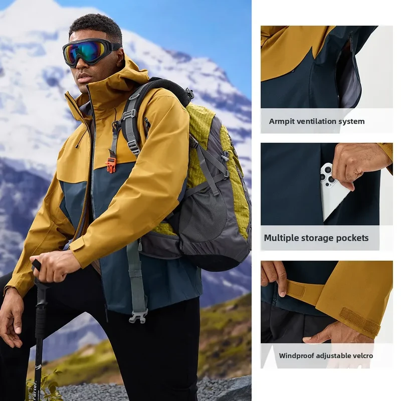 Skijacke, atmungsaktiv & winddicht