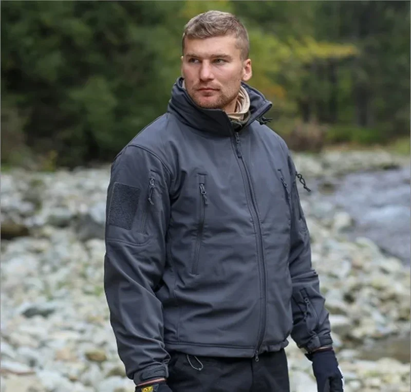 Herren Softshelljacke, wasserdicht & wärmend