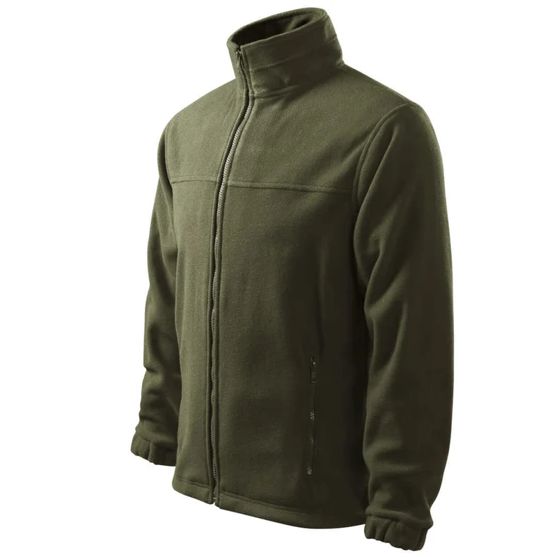 Fleecejacke Herren Oliv