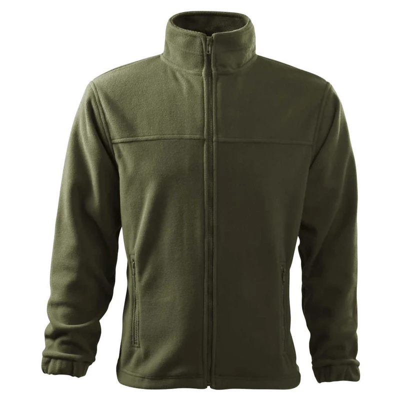 Fleecejacke Herren Oliv