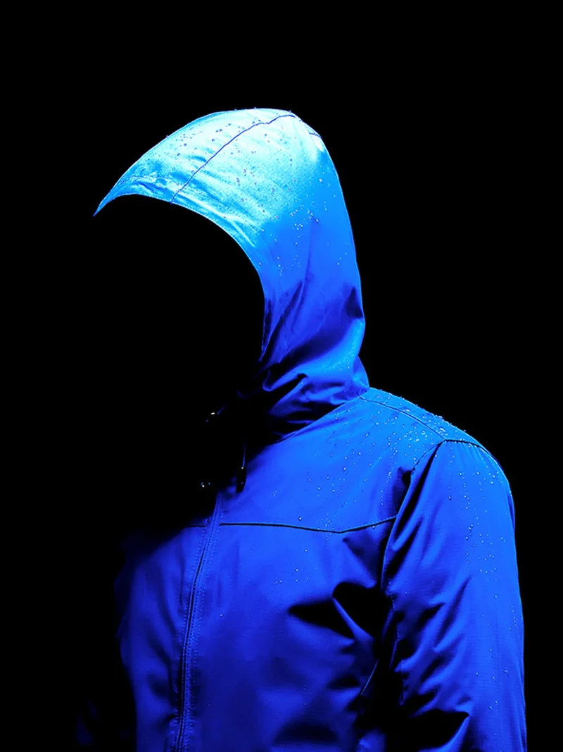 Herren Regenjacke, wasserdicht & winddicht für den Herbst
