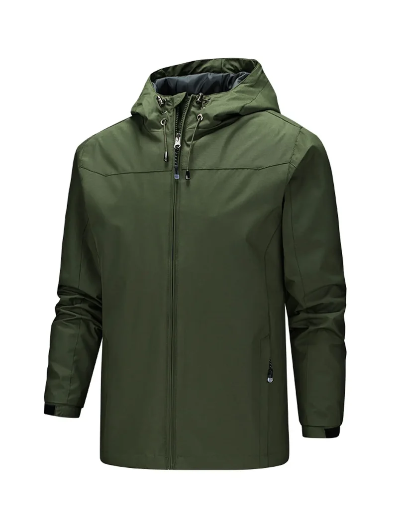 Herren Regenjacke, wasserdicht & winddicht für den Herbst