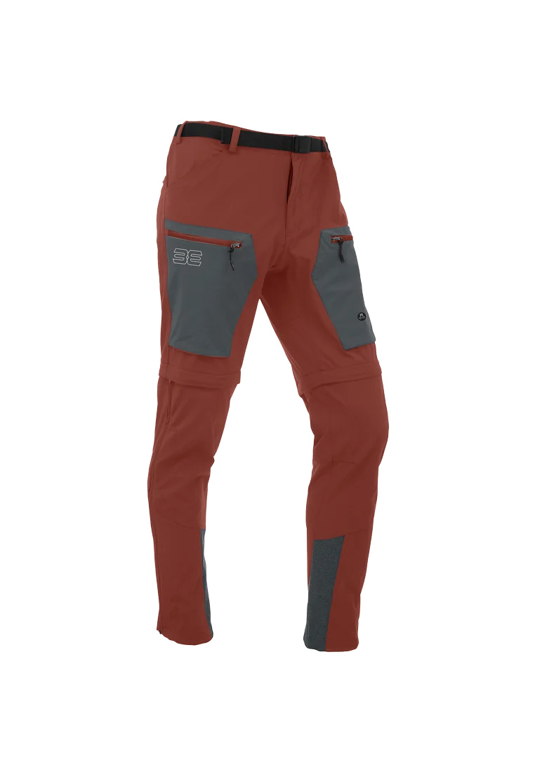 MauL Sport Herren Trekkinghose Eiger XT-elastic T-Zipp off Hose braun (2024)