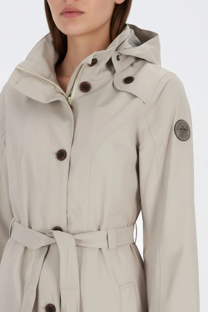 BLUE WAVE Damen Trenchcoat Jennifer