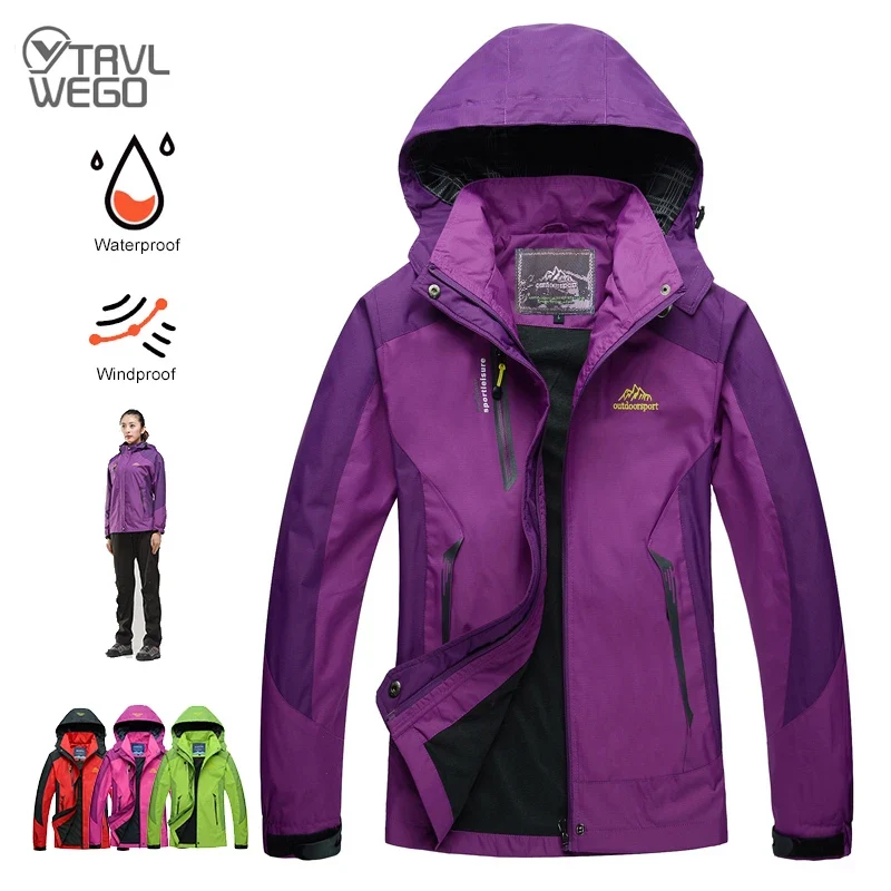 Damen Regenjacke, wasserdicht für den Frühling