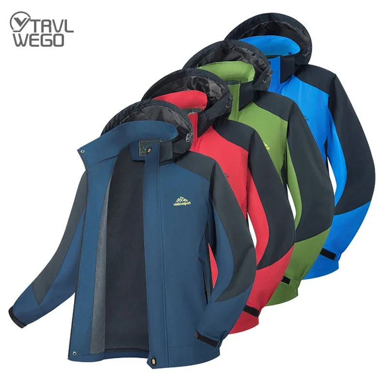 Herren Fleecejacke, wasserdicht & wärmend