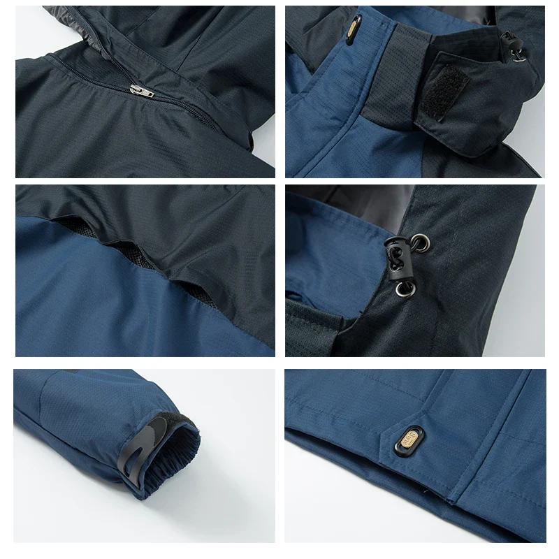 Herren Fleecejacke, wasserdicht & wärmend