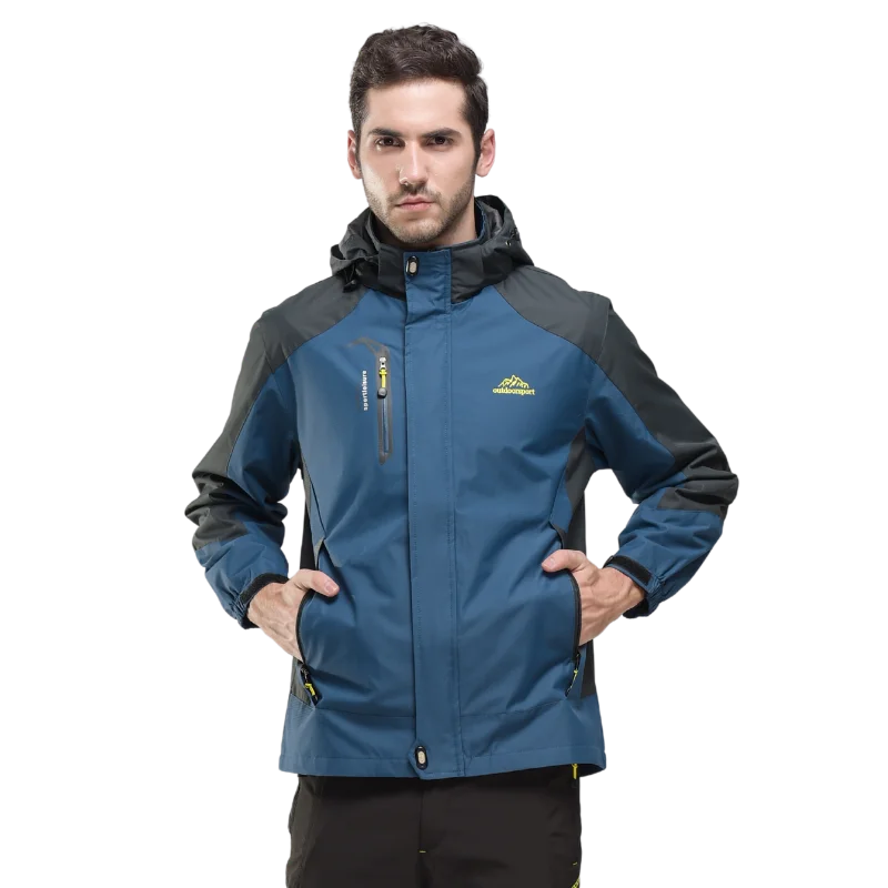 Herren Fleecejacke, wasserdicht & wärmend