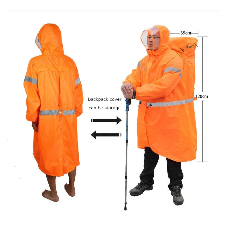 Outdoor-Regenjacke