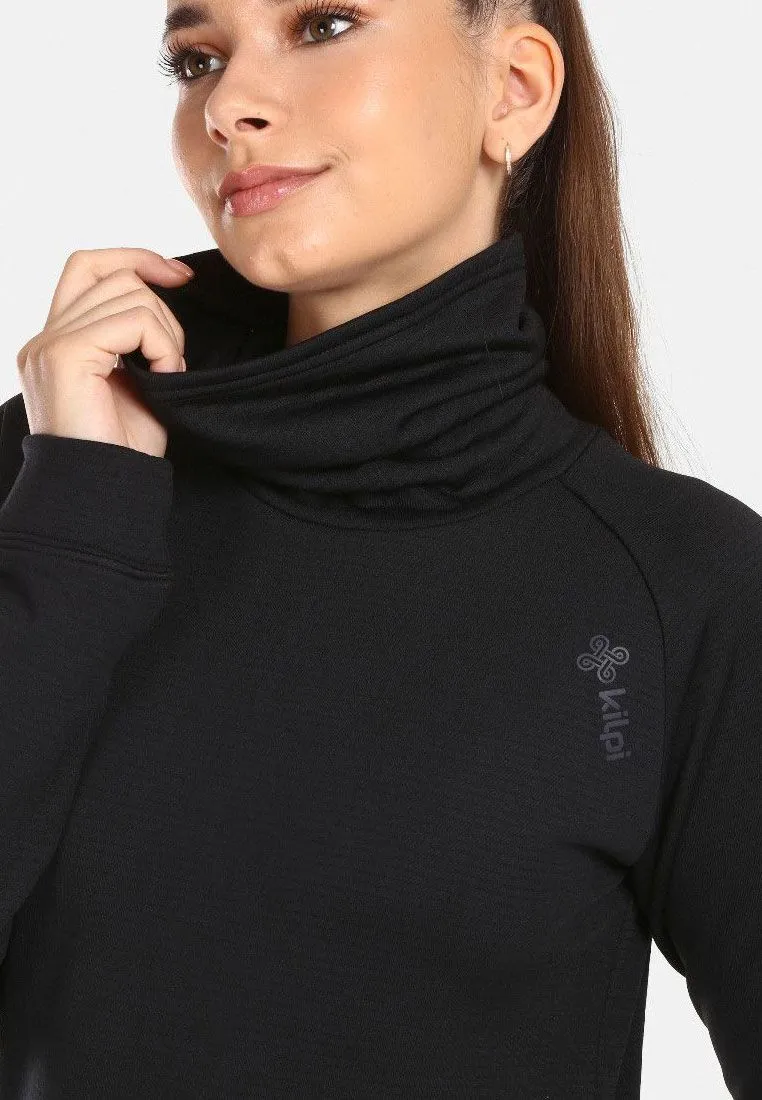 Kilpi Damen Midlayer Rolli mit Waffelfleece Innenfutter POLO W