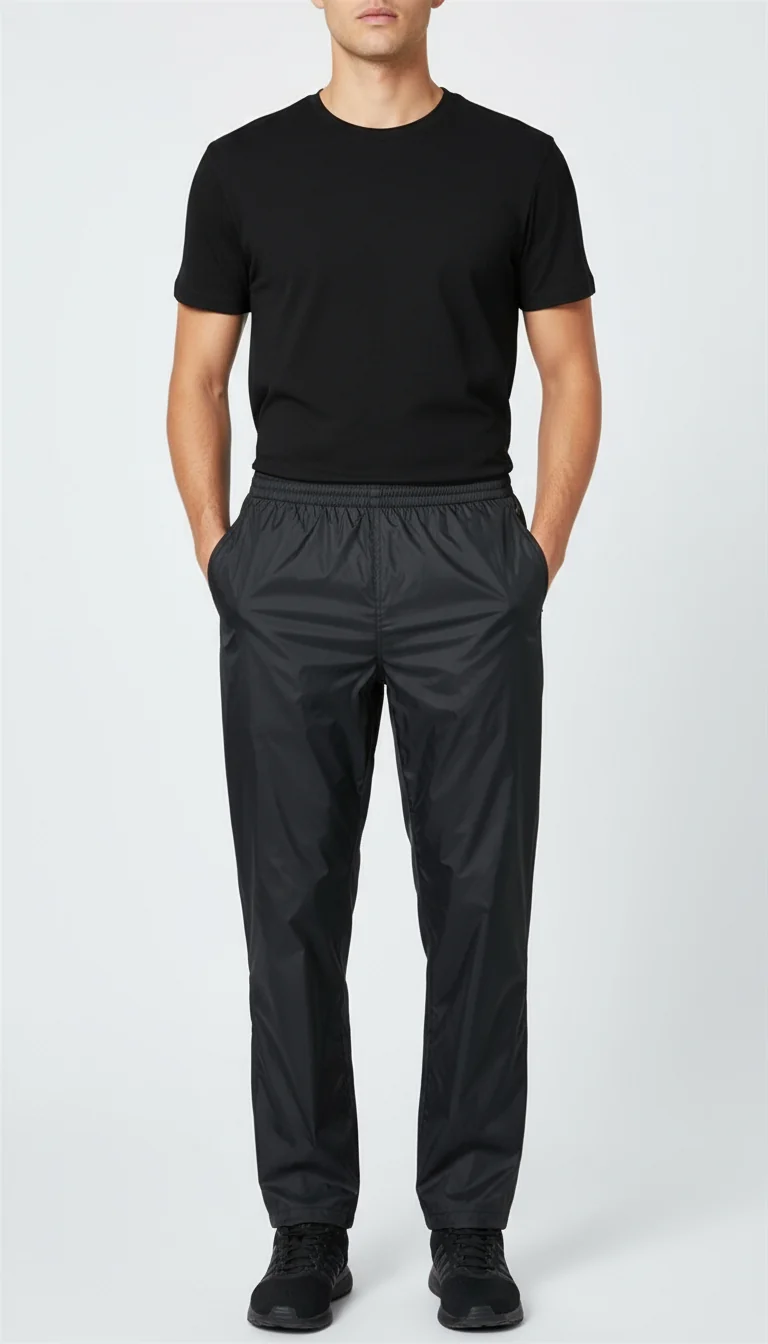 Blue Wave Unisex Regenhose klein verstaubar im Packbeutel Falko 5103