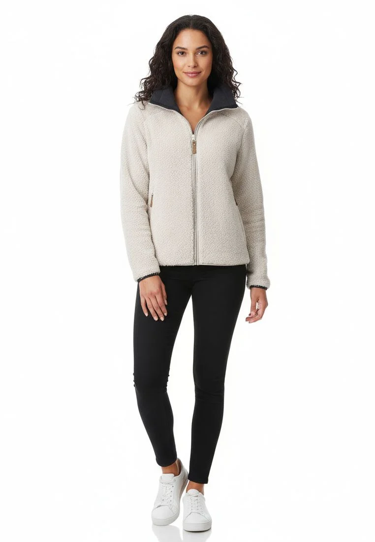 LPO Damen Fleecejacke aus Doubleface-Material Femke