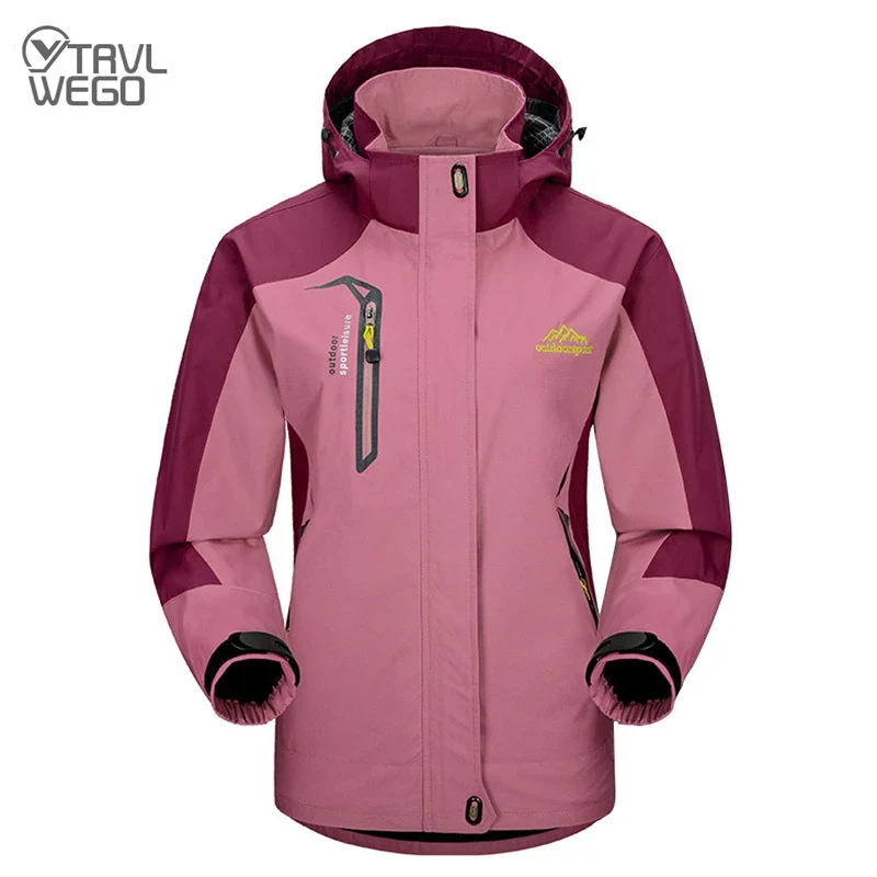 Damen Regenjacke, wasserdicht & winddicht in Lila