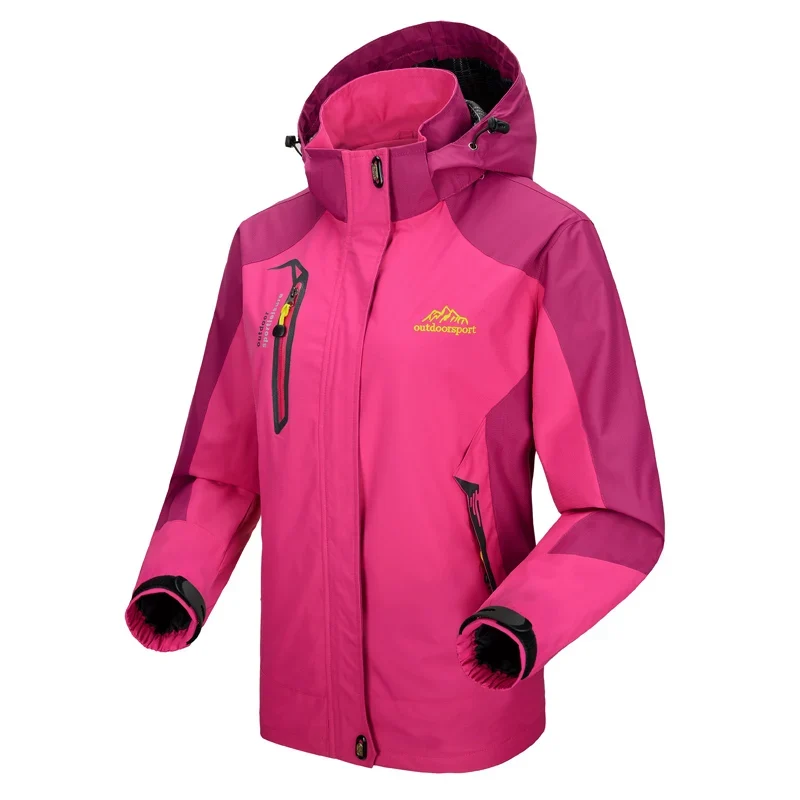 Damen Regenjacke, wasserdicht & winddicht in Lila